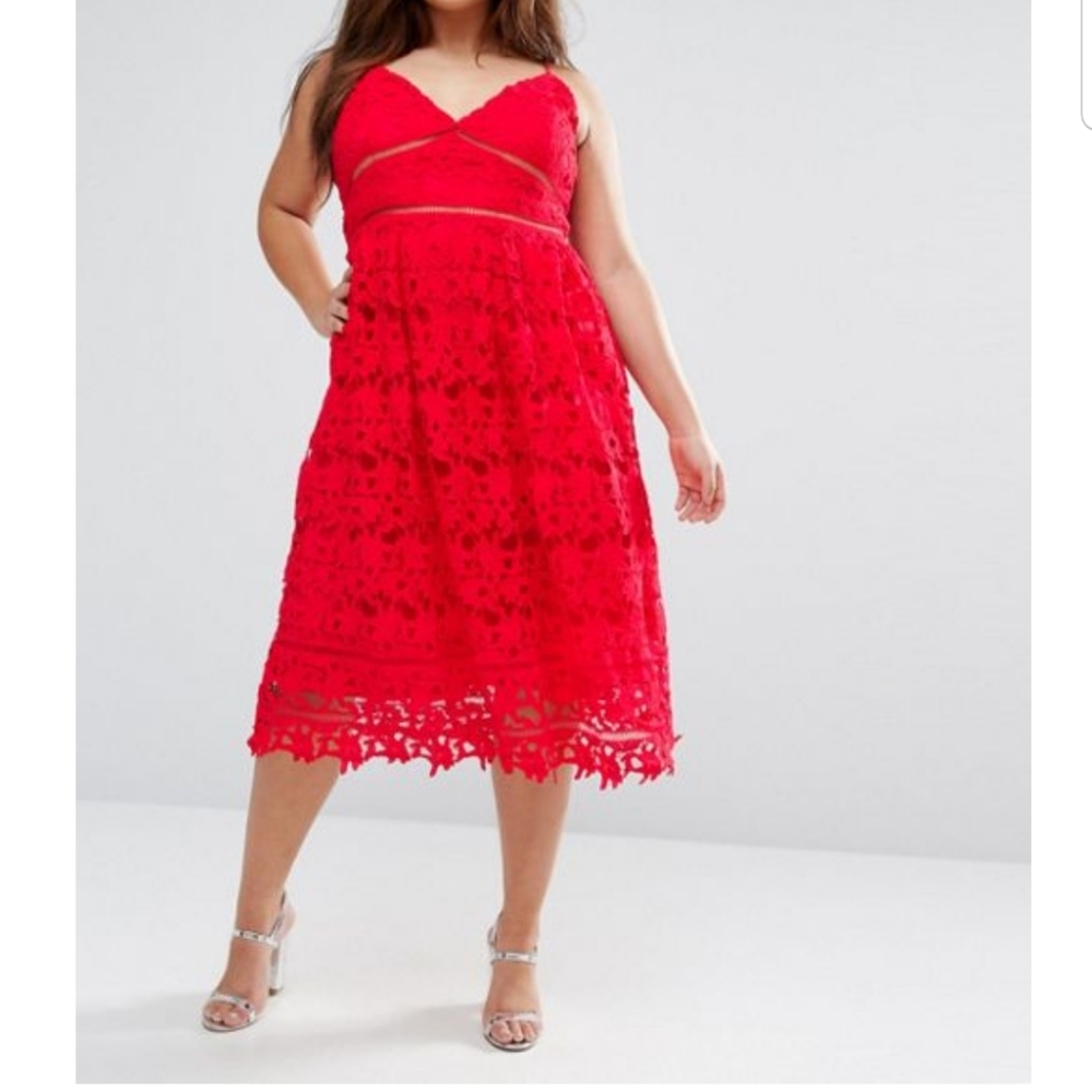 Leila Applique Skater Dress